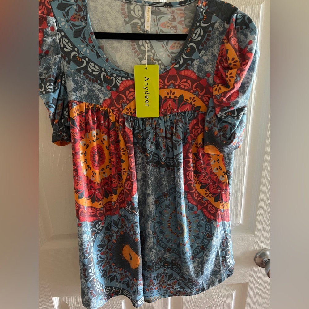 Anydeer | NWT Boho Top